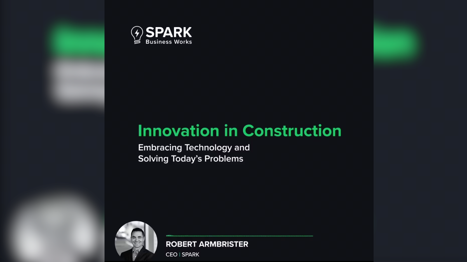 Thought Leadership: Innovation in Construction